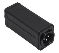 Nucelit Conector auditivo de 3 pines que mejora el sonido de alta fidelidad para una transmisión clara en estudios profesionales, conector auditivo para uso en escenario