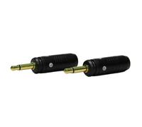 Nucelit Conectores de enchufe macho estéreo de 3,5 mm, placa dorada para reparación de auriculares Elear Elex Elegia