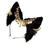 Nucelit Diademas con diseño exótico para fiestas de cosplay y uso diario, accesorios de eventos temáticos, diadema de orejas de animales