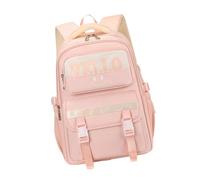 Nucelit Elegante mochila Oxford para almacenamiento de libros, gran capacidad, ergonómica, correa de hombro, diseños para estudiantes de secundaria y secundaria, b