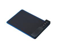 Nucelit Equipo de sonido USB con micrófono incluido para comunicación de voz y altavoces ligeros de escucha atractiva