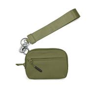 Nucelit Everyday Essential - Cartera de nailon resistente al desgaste, práctica tela, sostiene lo esencial de forma segura para mujeres y niñas, elegante y práctica cartera de nailon, Verde militar