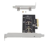 Nucelit Fast NVMe PCIe - Adaptador de tarjeta Plug Play para escritorio y estaciones de trabajo, instalación instantánea, adaptador PCIe de metal