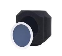 Nucelit Filtro de espuma para parabrisas de micrófono para voces y cantos, fundas de micrófono insonorizadas, 1 unidad de aislamiento de sonido