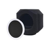 Nucelit Filtro de espuma para parabrisas de micrófono para voces y cantos, fundas de micrófono insonorizadas, 1 unidad de aislamiento de sonido