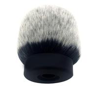 Nucelit Funda para parabrisas de micrófono, base de goma de pelo sintético para mejorar el sonido, compatible con el parabrisas del micrófono