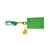 Nucelit Funda protectora de poliuretano para tarjetas de crédito, bolsa de exhibición de fotos, colgante, protector coleccionable para estudiantes, Green, One Size