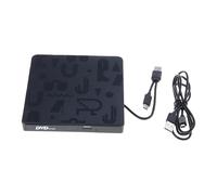 Nucelit Interfaces USB tipo C de alta velocidad, unidad óptica externa con puerto de alimentación, concentradores USB para CD, VCD, DVD, grabadores portátiles de DVD para portátil C, CD/unidad externa