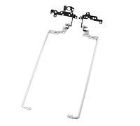 Nucelit Juego de 2 bisagras originales para cubierta trasera LCD para Pavilion 15-P 15-P066US 15-P000 762508-001, color plateado
