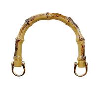 Nucelit Juego de asas de imitación en forma de U/hebilla de eslabones de metal, asas de repuesto para bolso de mano, 6 / 5 pulgadas, hebillas decorativas para asas de bolso, d