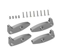 Nucelit Juego de mejora de viaje de suspensión atornillada con bordes de aluminio adecuados para piezas de ejecución de crawlerbot de vehículos compatibles con SCX24 a escala 1/30