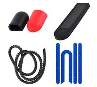 Nucelit Juego de protectores de silicona para patinete eléctrico M365 / kits antideslizantes resistentes al desgaste para protección de scooter impermeable