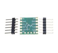 Nucelit JY901 Serials Port MPU6050 Giroscopio Acelerómetro de 9 ejes para Kalman Filtro Actitudes Ángulos Salida Acelerómetro Giroscopio Accesorio de Control de Movimiento