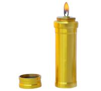 Nucelit Lámpara portátil de metal con alcohol pequeño, lámpara líquida de supervivencia para camping, laboratorio, emergencias, calentador al aire libre