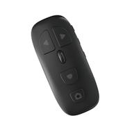 Nucelit Mando a distancia de cámara de radio para teléfonos inteligentes, control ciego con reproductor de música de rueda enrollable y correo electrónico, libro de página, pivotante, agarre de acción
