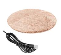 Nucelit Manta térmica eléctrica para mascotas, para perro, mascota, calefacción eléctrica, colchoneta de peluche, manta de carga USB, manta de animales pequeños para dormitorio