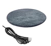 Nucelit Manta térmica eléctrica para mascotas, para perro, mascota, calefacción eléctrica, colchoneta de peluche, manta de carga USB, manta de animales pequeños para dormitorio