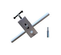 Nucelit Máquina extractora de alambre automática compacta para tubos de metal con cuerpo de aleación de aluminio, herramienta compacta de enhebrado de alambre