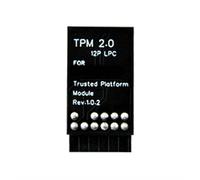 Nucelit Módulo de seguridad integral LPC TPM2.0 de 12 pines para autenticación, cifrado de datos de arranque seguro y gestión remota