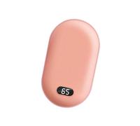 Nucelit Paquete de calor USB de 3000 mAh, agarre ergonómico, 3 ajustes modificables, calentador de manos para todos los días, viajes, con salida USB