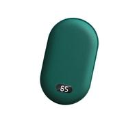 Nucelit Paquete de calor USB de 3000 mAh, agarre ergonómico, 3 ajustes modificables, calentador de manos para todos los días, viajes, con salida USB