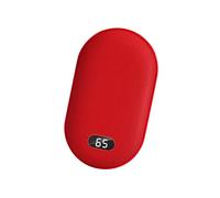 Nucelit Paquete de calor USB de 3000 mAh, agarre ergonómico, 3 ajustes modificables, calentador de manos para todos los días, viajes, con salida USB