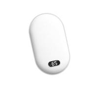 Nucelit Paquete de calor USB de 3000 mAh, agarre ergonómico, 3 ajustes modificables, calentador de manos para todos los días, viajes, con salida USB