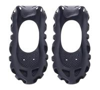 Nucelit Pinchos universales antideslizantes para zapatos para varios calzados que proporcionan 30 picos de tracción en nieve, hielo, caminos de invierno, pinzas de acero para hielo