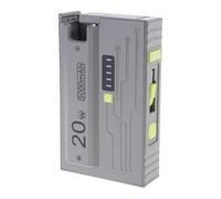 Nucelit Portability 12700 - Soporte de batería desmontable, estructura desmontable, indicadores de luz, fácil montaje, carcasa de alimentación tipo C, batería reemplazable
