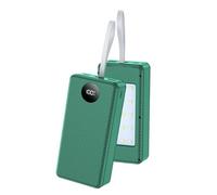 Nucelit Power Case - Batería de 12 x 18650 con iluminación LED y protocolos de carga avanzados, carcasa de batería desmontable, soporte USB para móvil, PowerBanks