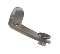 Nucelit Proyector de pared que ahorra espacio con ángulos ajustables y hebilla segura. Disfruta de una mejor visualización del soporte plegable para proyector