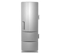 Nucelit Refrigerador portátil USB compacto personal para bebidas pequeñas, refrigerador calentador de bebidas para el día del padre