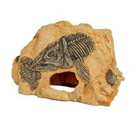 Nucelit Terrarios Tortugas Sunbath Cueva Paisaje Decoración Reptiles Refugio Cueva Peceras Decoración Subacuática para Lagartijas