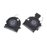 Nucelit Ventilador de refrigeración de CPU GPU de 12 V CC de repuesto para portátiles OMEN 16-B 16-C con ventilador de refrigeración para laptop de 4 pines y 4 cables