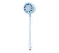 Nucelit Ventilador USB con luz LED, 5 V1.2 A para ventilador de refrigeración de computadora móvil, viaje silencioso para cualquier puerto USB de viaje