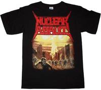 Nuclear Assault Game Over Thrash Anthrax Exodus Mod New Black T-Shirt