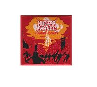 Nuclear Assault Thrash Metal Band_1 parche patch bordado con logotipo para planchar de hierro en apliques