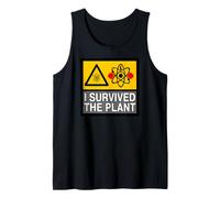 Nuclear Power Plant Worker I Survived The Plant Camiseta sin Mangas