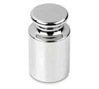 Núcleo 317-02 - Pesa individual, forma de botón, acero inoxidable pulido, 1 unidad