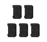 Núcleo de anillo de ferrita que minimiza la interferencia electromagnética con abrazadera de cable de clip para uso en varios cables de dispositivos electrónicos (6,5 mm)