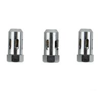 Núcleo de calefacción de metal para soldador de gas MT100 HS-1115K Pieza reemplazable Herramienta de soldadura inalámbrica Accesorio Plata 3pcs