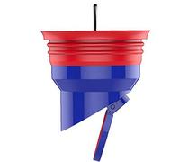 Núcleo de desagüe de Piso, Válvula de Drenaje de retroiluminación, núcleo de alcantarillado Anti-Olor para Cocina, ABS, Azul