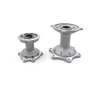 Núcleo de Rueda de Tambor de Flores, llanta Delantera Trasera de fundición a presión, Orificio de Eje de 20 25mm, Compatible con Modelos de Motocicleta CRF R CRF X250 450(Front and Rear)