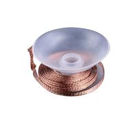 núcleo de soldadura, Mecha desoldadora de malla de cobre, paquete de 5, varios tamaños(3.0meters X4.0mm)