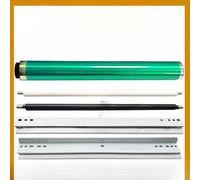 Núcleo de Tambor C3350 C3380 C3350Ii, Rodillo de Limpieza Compatible, raspador de Tambor, raspador de impresión de Transferencia para Piezas de Mantenimiento de Impresora(1SET)