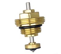 Núcleo de válvulas de pasador de retorno de latón M30 x 1.5 compatible con actuador UFH, piezas de repuesto de colector de calefacción por suelo radiante, fácil de instalar, ajuste del sistema de