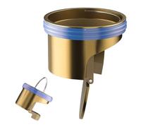 Nucleo di scarico a pavimento antiodore - Dispositivo di prevenzione riflusso in, Chiusura automatica rapida Ed | per doccia bagno cucina lavanderia servizi igienici interni