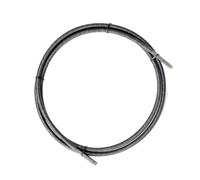 Núcleos de eje de transmisión flexibles de instalación rápida para herramienta eléctrica 3210 para exteriores, construcción elástica de larga duración, resistente a la fatiga, núcleo de eje flexible