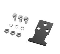 Nucraft Cuchilla de cincel de 2 piezas, 80 x 50 mm, apta para cincel de espátula, SDS-PLUS P12-S, fabricada en acero elástico 65MN