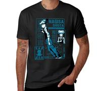 NUDibaDU Nagisa SHIOTA Classic T-Shirt Black t Shirt Top Boys White t Shirts Oversized t Shirts for Men 1 Black S